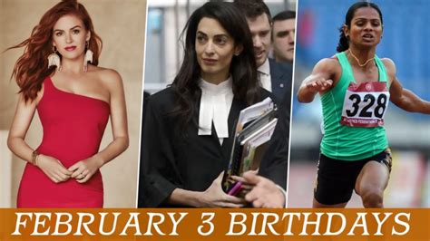 february 3 famous birthdays|February 3 Birthdays By Profession 